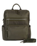 GLM0094 Marie Nylon Convertible Backpack - MiMi Wholesale