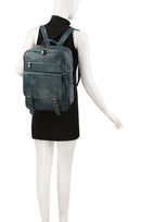 GLM0117 Ellie Travel Backpack With Trolley Sleeve - MiMi Wholesale
