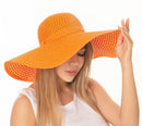 H3082 Hollow Out Straw Beach Summer Hat - MiMi Wholesale