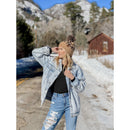 HAT7001 Evelyn Leopard Jacquard Knit Pom Beanie - MiMi Wholesale