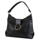 HB27101 Hobo Style Bag with Fold Over Faux Snakeskin Detail - MiMi Wholesale