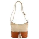 HB3016C Monogrammable Fashion Crossbody Bag With Tassel - MiMi Wholesale