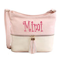 HB3016C Monogrammable Fashion Crossbody Bag With Tassel - MiMi Wholesale