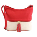 HB3016C Monogrammable Fashion Crossbody Bag With Tassel - MiMi Wholesale