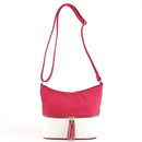 HB3016C Monogrammable Fashion Crossbody Bag With Tassel - MiMi Wholesale