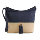 HB3016C Monogrammable Fashion Crossbody Bag With Tassel - MiMi Wholesale