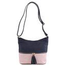 HB3016C Monogrammable Fashion Crossbody Bag With Tassel - MiMi Wholesale