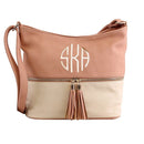 HB3016C Monogrammable Fashion Crossbody Bag With Tassel - MiMi Wholesale