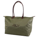 HD1293 21" Nylon Zip Tote Bag - MiMi Wholesale