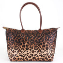 HD1293 21" Nylon Zip Tote Bag - MiMi Wholesale