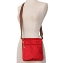 HD1851 Monogrammable Nylon Fabric Crossbody Bag - MiMi Wholesale