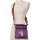 HD1851 Monogrammable Nylon Fabric Crossbody Bag - MiMi Wholesale