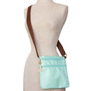 HD1851 Monogrammable Nylon Fabric Crossbody Bag - MiMi Wholesale