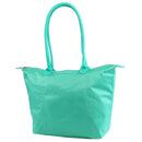 HD2186 17"Nylon Tote with Matching Handle Color - MiMi Wholesale
