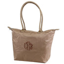 HD2186 17"Nylon Tote with Matching Handle Color - MiMi Wholesale