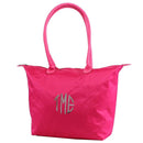 HD2186 17"Nylon Tote with Matching Handle Color - MiMi Wholesale