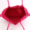 HD2186 17"Nylon Tote with Matching Handle Color - MiMi Wholesale