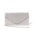HD2521 Rhinestone Embellished Envelope Clutch - MiMi Wholesale