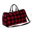 HD3006 Buffalo Plaid Duffel Bag - MiMi Wholesale