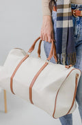 HD3006 Leather Around Duffel Bag - MiMi Wholesale