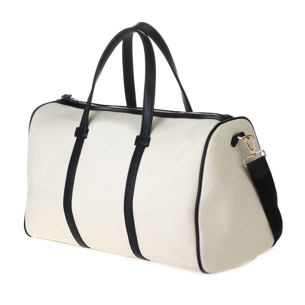HD3747 Canvas Round Duffel Bag - MiMi Wholesale