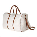 HD3839 Shearling Fleece Around Duffel Bag - MiMi Wholesale