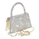 HD3878 Ellena Pearl Embellished Top Handle Satchel - MiMi Wholesale