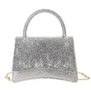 HD3897 Amilia Structure Sparkle Satchel - MiMi Wholesale