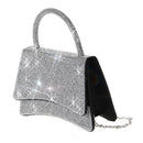 HD3897 Amilia Structure Sparkle Satchel - MiMi Wholesale