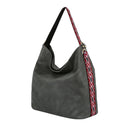 HG0121 2-in-1 Hobo Fashion Bag with Aztec Print Handle - MiMi Wholesale
