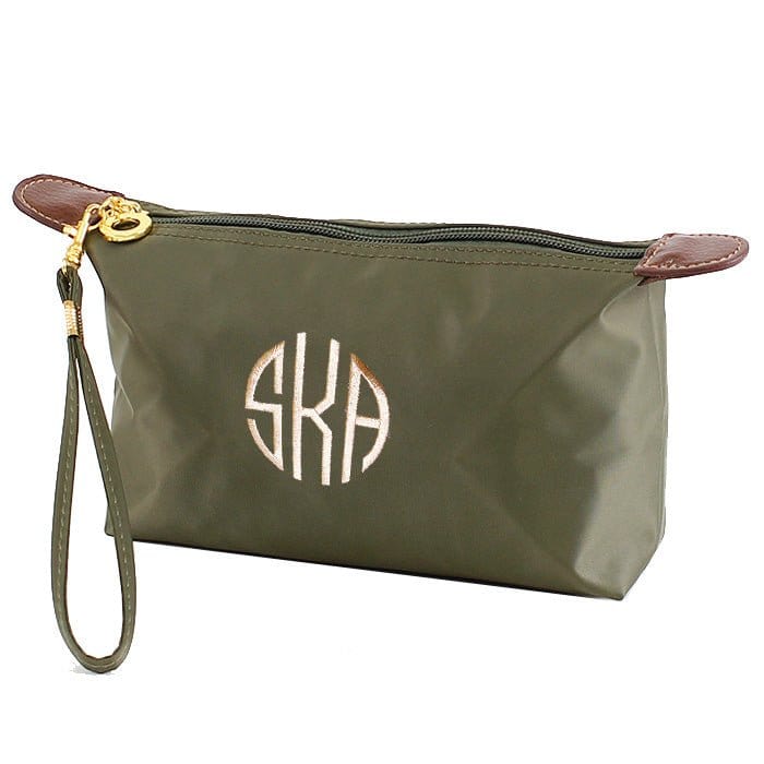 HM1006 Monogrammable Nylon Fabric Cosmetic Bag - MiMi Wholesale