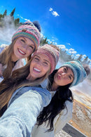 HTC0041 Luna Space Dye Pom Beanie - MiMi Wholesale