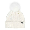HTC0044 Sofia All Over Sequin Pom Beanie - MiMi Wholesale
