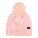HTC0044 Sofia All Over Sequin Pom Beanie - MiMi Wholesale