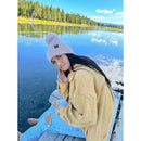 HTS0006 Grace Sequin Pom Beanie - MiMi Wholesale