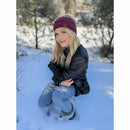 HW20 Willow Cable Knit Fuzzy Lined Head Wrap - MiMi Wholesale