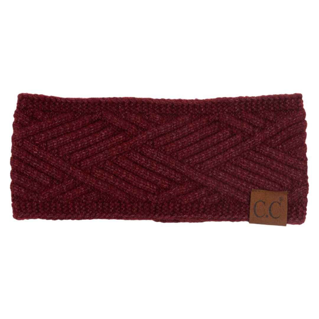 HW2060 Riley Criss Cross Pattern Head Wrap - MiMi Wholesale