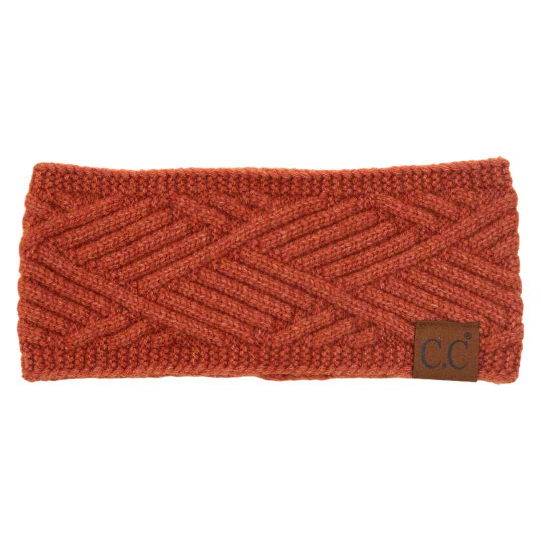 HW2060 Riley Criss Cross Pattern Head Wrap - MiMi Wholesale