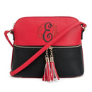 HY3031P Monogrammable Fashion Crossbody Bag with Tassel - MiMi Wholesale