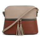 HY3031P Monogrammable Fashion Crossbody Bag with Tassel - MiMi Wholesale
