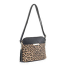 HY5314AL Leopard Front Pocket Dome Crossbody w/ Tassel - MiMi Wholesale