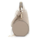 HY5314QS Quilted Front Dome Crossbody w/ Earbud Case - MiMi Wholesale