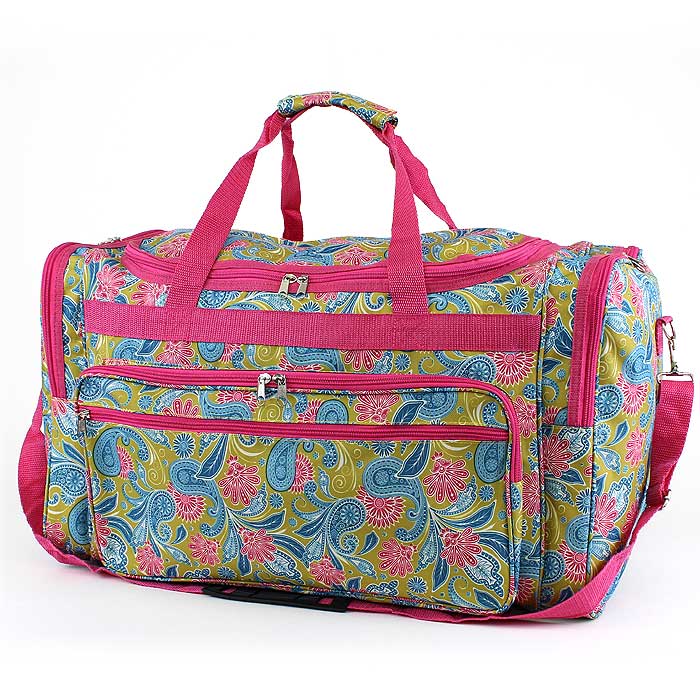 SD22-1501 Paisley Duffle Bag