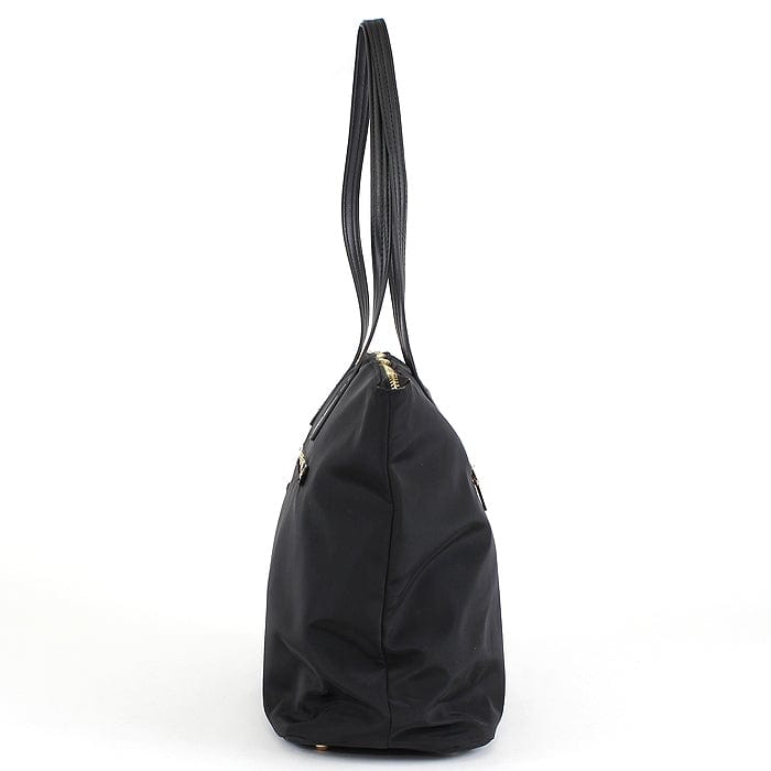 NP2593 Front Zipper Pocket Nylon Tote Bag