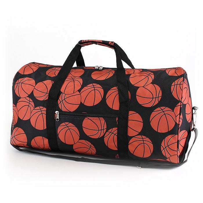 NDN22-32  Basketball Around Duffle Bag