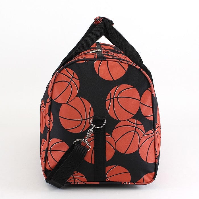 NDN22-32  Basketball Around Duffle Bag