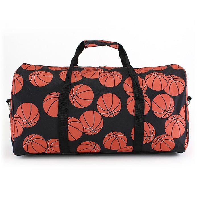 NDN22-32  Basketball Around Duffle Bag