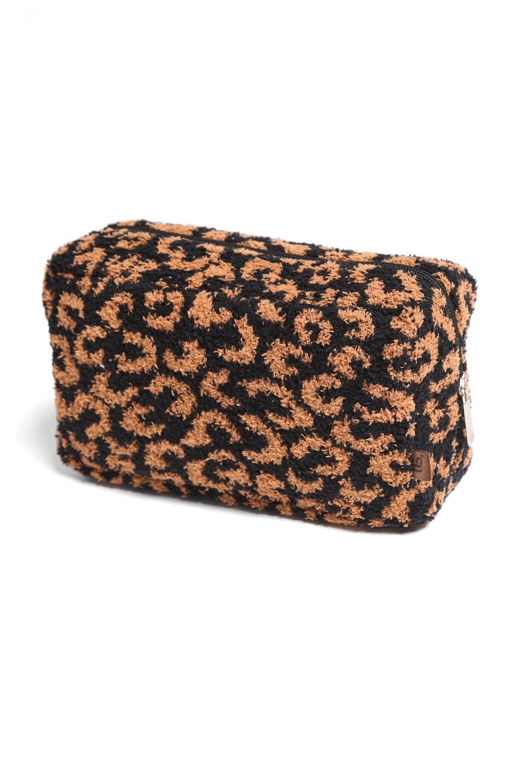 JBG102 Leopard Super Lux Microfiber Makeup Pouch - MiMi Wholesale
