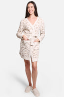 JCL1009 Leopard Super Lux Robe/Cardigan - MiMi Wholesale