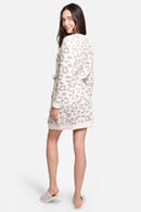 JCL1009 Leopard Super Lux Robe/Cardigan - MiMi Wholesale